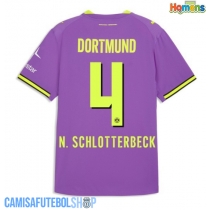 Camisa de time de futebol Borussia Dortmund Nico Schlotterbeck #4 Replicas 3º Equipamento 2026-27 Manga Curta